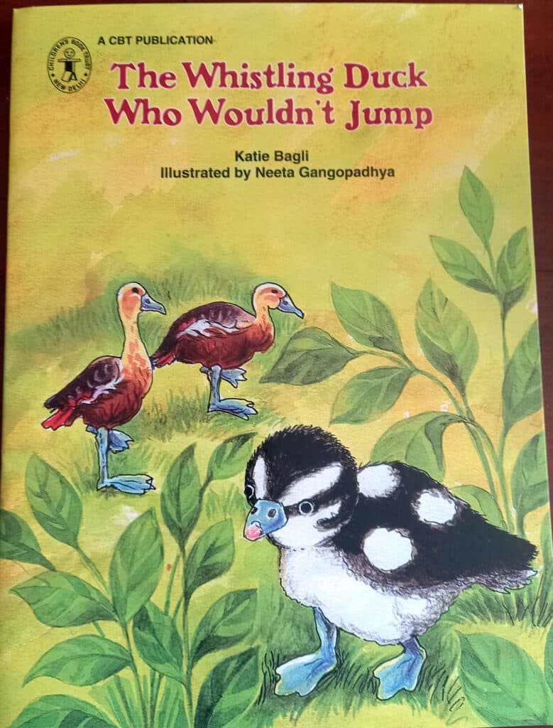 The Whistling Duck Who Wouldn't Jump book cover