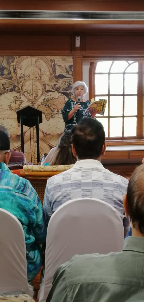 With fellow poets on World Poetry Day 2019