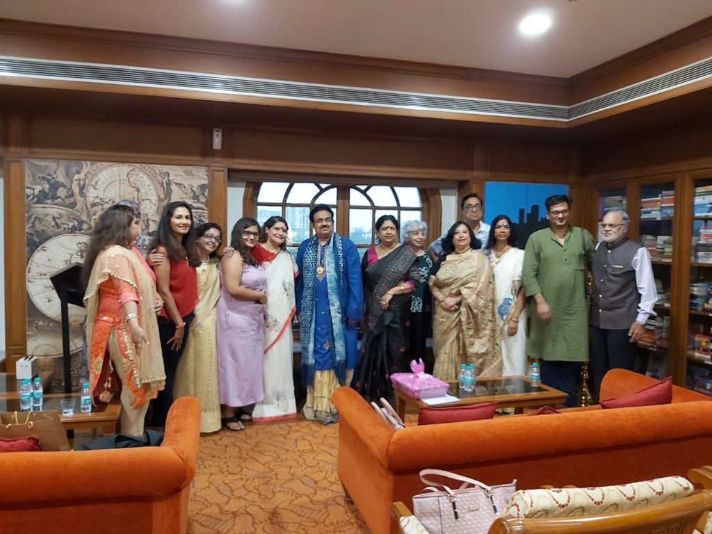 Addressing the audience on World Poetry Day, 21 June 2019
