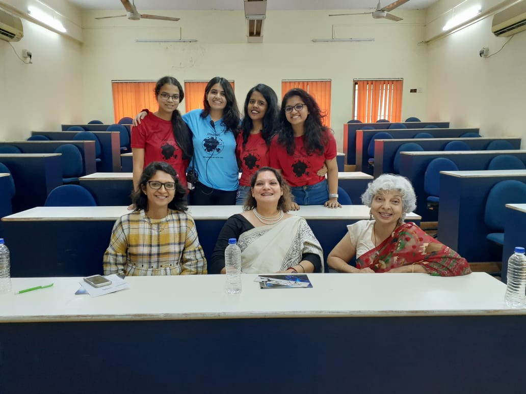 Judge for the creative writing contest at St Xavier's Malhar festival with Sweta Samota and Dr Paramita Mullick