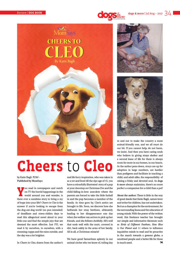 Book Review of Cleo - Review scan