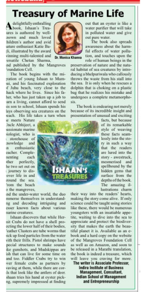 Ishaan's Treasures - Young reader review