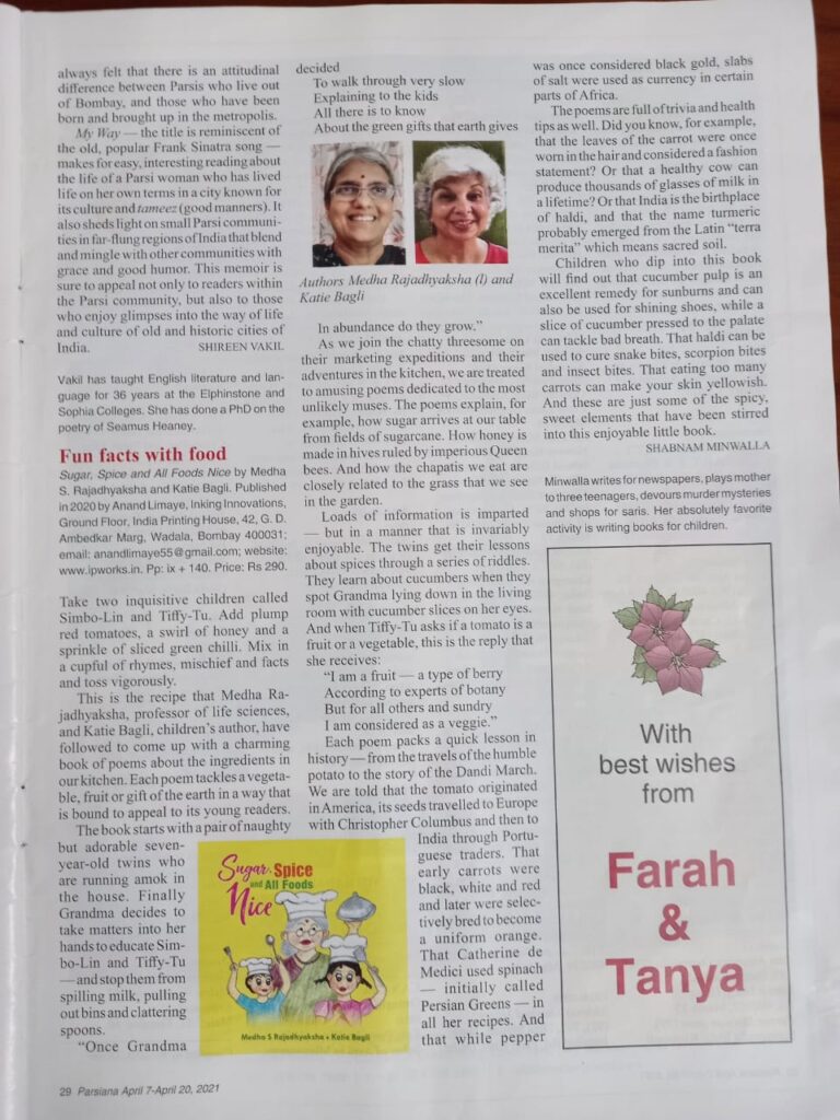 Sugar, Spice and All Foods Nice - Review scan